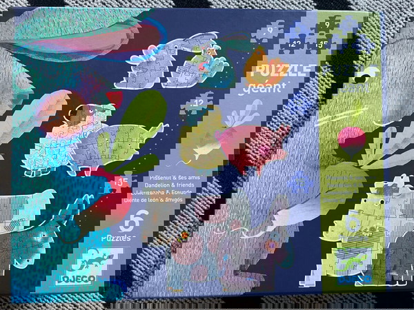 Djeco Puzzle Geant ζωακια