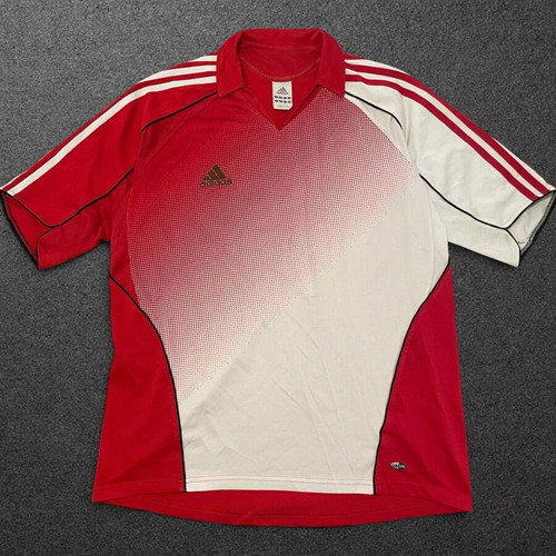 Adidas Vintage Polo 04/05 Y2K Football Style Size L like new, red white