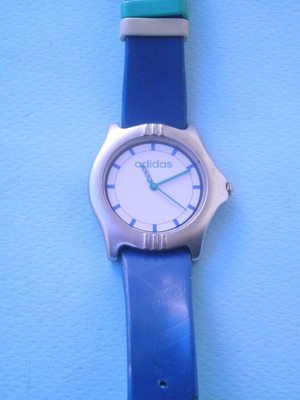 Adidas watch waterproof sport used, blue