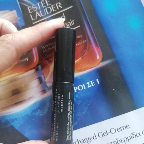 Radiant mini mascara used, applied two to three times
