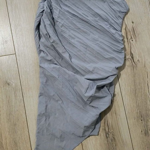 Zara set like new, blouse and pants, gray