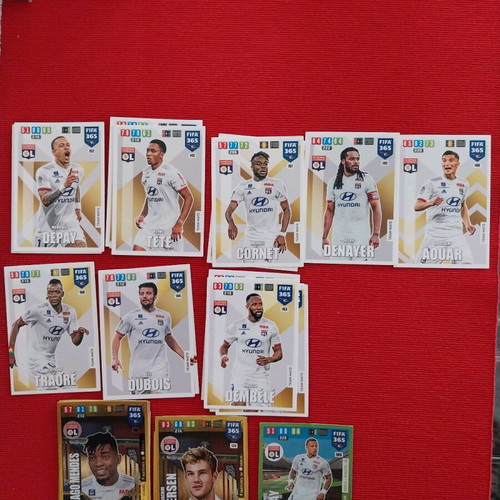 2020 FIFA Panini 365 Adrenalyn Olympic Lyon like new