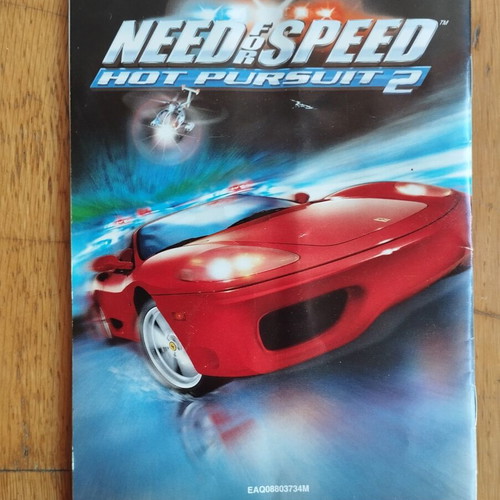 PC Manual Need for Speed Hot Pursuit 2 Ελληνικό μεταχειρισμένο