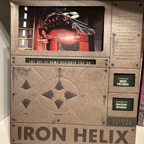 Iron Helix Big Box PC Game used, retro, complete