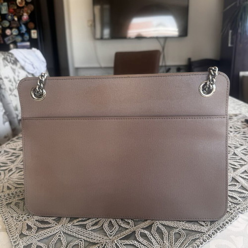 Furla Bella shoulder bag large size beige like new