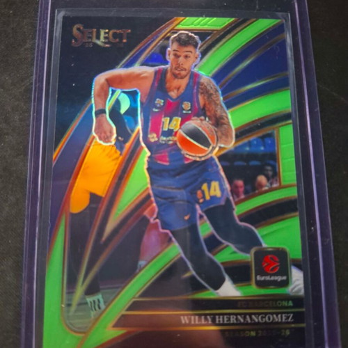 Willy Hernangomez 2025-26 Panini Select EuroLeague card like new