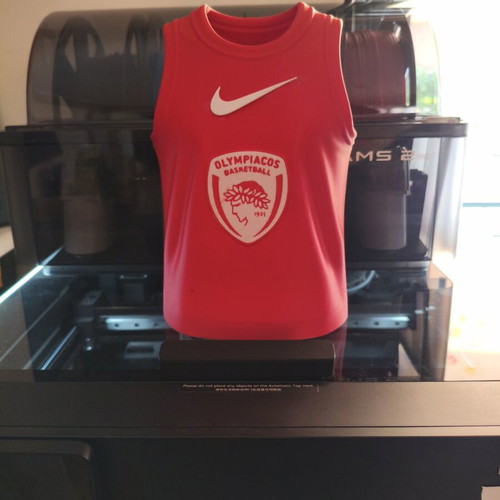 Olympiacos basketball team jersey, new, 20 cm