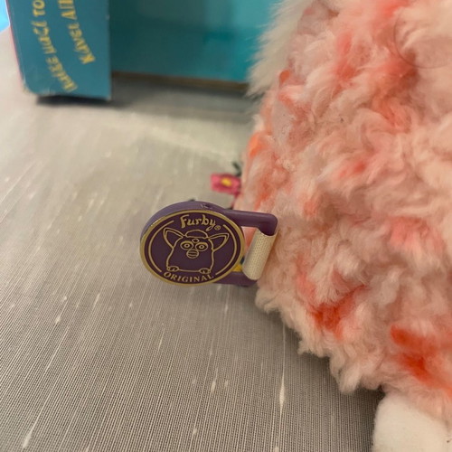 Coral Furby babies used collectible from 1999 with box