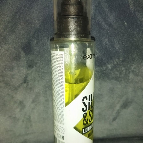 Silky & Soft Liquid Crystals hair serum with argan oil like new