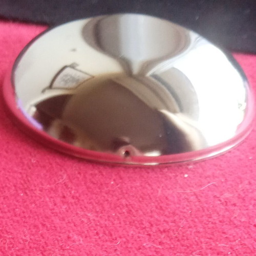 Decorative silver-plated Sun of Vergina vintage like new