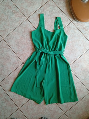 Women's jumpsuit Harry Fashion green like new, sizes L to 2XL