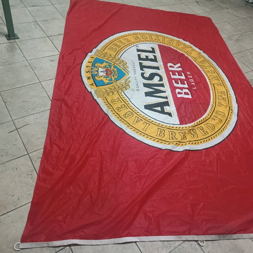 Amstel flag new, dimensions 2.9m x 1.9m