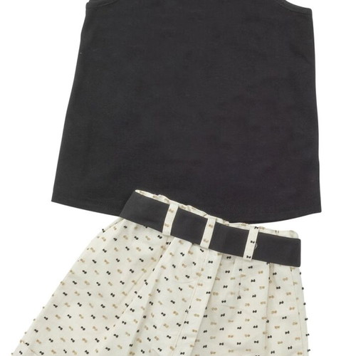Babylon Fashion girls' set black and beige size 14 new