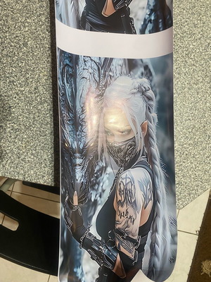 Vinyl stickers new, set of two for car exterior pillars