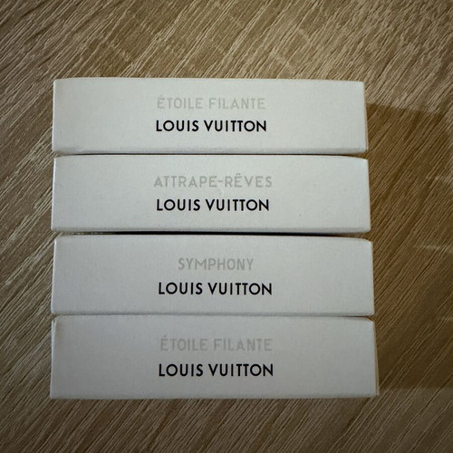 Louis Vuitton Sealed Perfume Sample Set, 4 × 2 ml