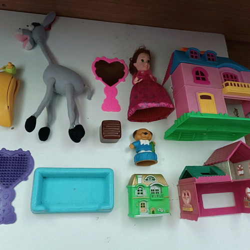 Toys for girl used, pack