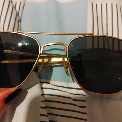 American Optical γυαλιά ηλίου πιλοτού σαν καινούργια, χρυσή επικάλυψη 23k