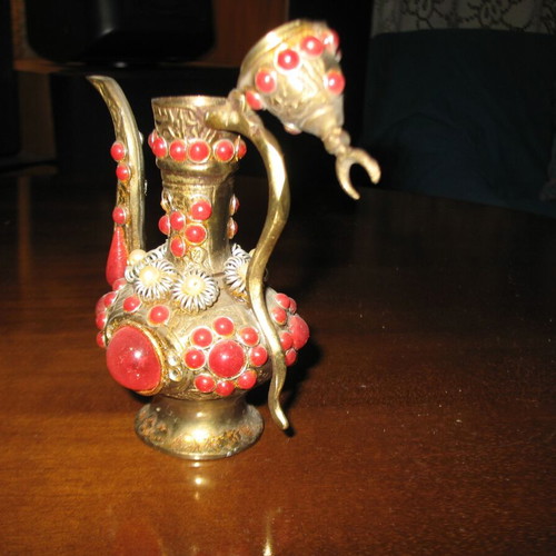 Vintage miniature teapot used from Constantinople