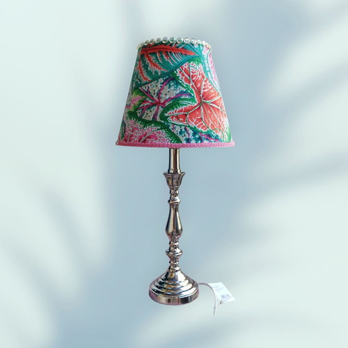 Lamp green leaves new, dimensions 45x20x15 E27