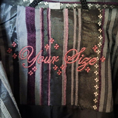 Keilbach women's striped jacket used, polyester, size L