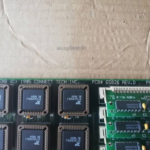 DFLEX8 Connect Tech PCB 65826 Base Interface 8-Port PCB Board 16-bit ISA used