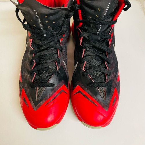 Nike Zoom HyperQuickness athletic shoes like new, size 44, red