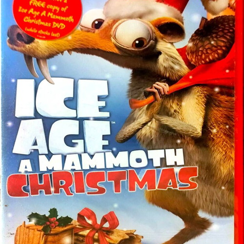 DVD Ice Age A Mammoth Christmas καινούργιο με αγγλικούς υπότιτλους
