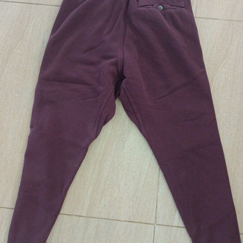 Nike cotton sweatpants used, brown and purple
