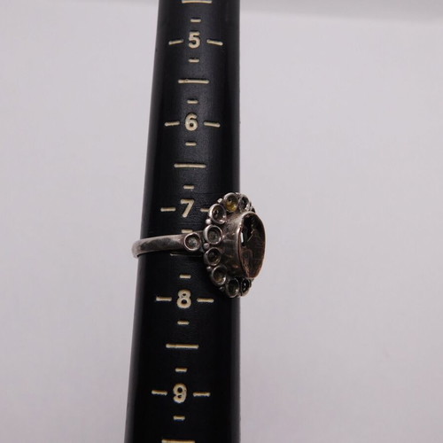 Silver-gold ring Rhodian style 1950-1960