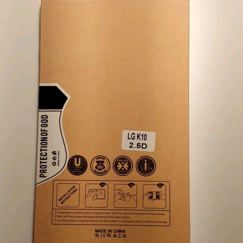 Mobile screen protector new sealed LGK10