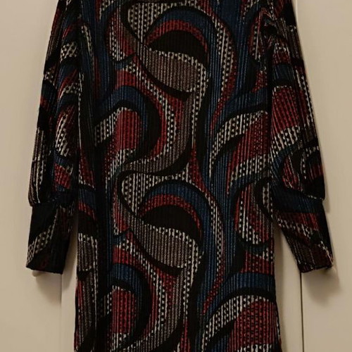 Badila printed dress used, size S, multicolor