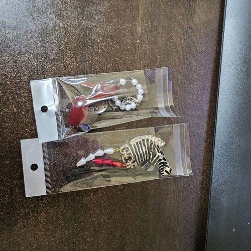 Keychains and pendants new, set
