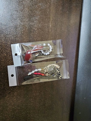 Keychains and pendants new, set