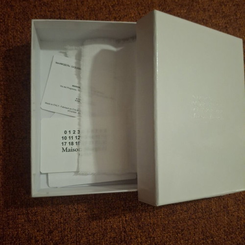 Maison Margiela empty white packaging box like new