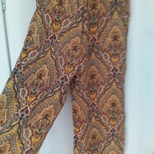 Only summer palazzo pants size 38 used, multicolor