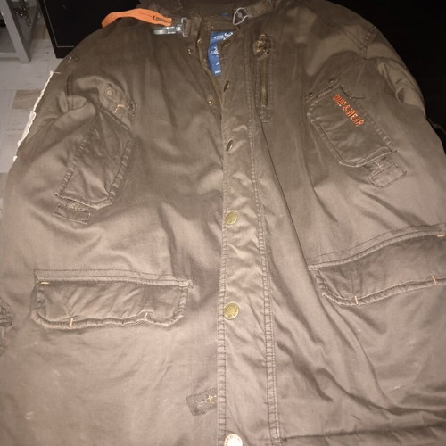 Winter jacket like new, brown, size XL