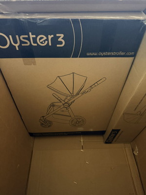 Καρότσι Oyster 3 σε 1 σαν καινούργιο με βάση isofix και αξεσουάρ