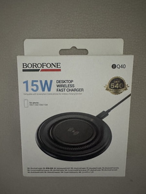 Borofone BQ40 15W wireless charger