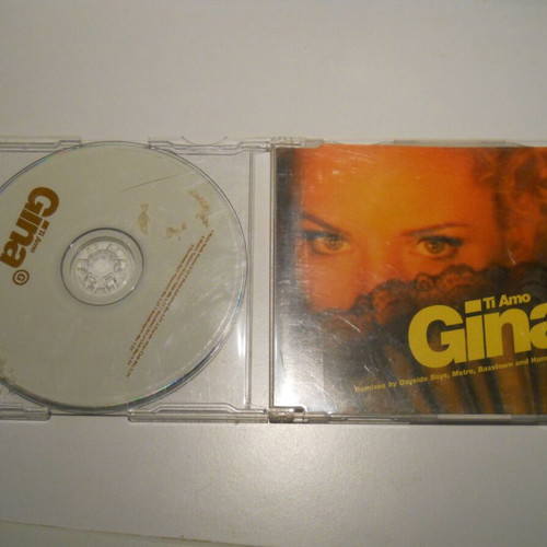 Gina G Ti Amo CD single used, electronic pop