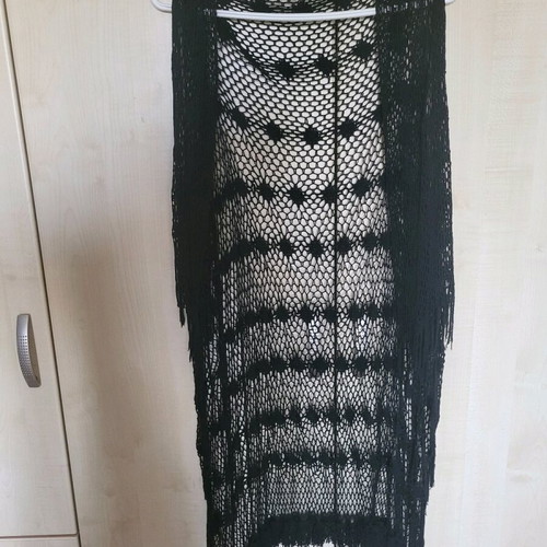 Beachwear black like new, one size
