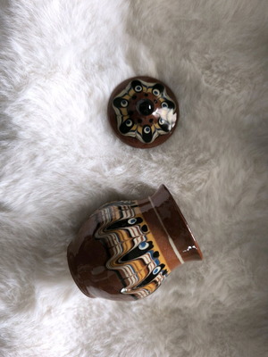 Ceramic sugar bowl new