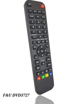 Τηλεχειριστήριο αντικατάστασης για DVD Player F&U DVD3727 καινούργιο