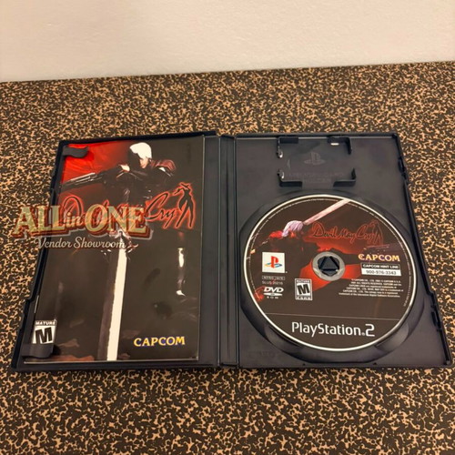 Devil May Cry PS2 game, USA/Canada edition