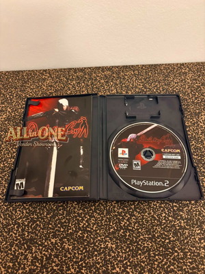 Devil May Cry PS2 game, USA/Canada edition