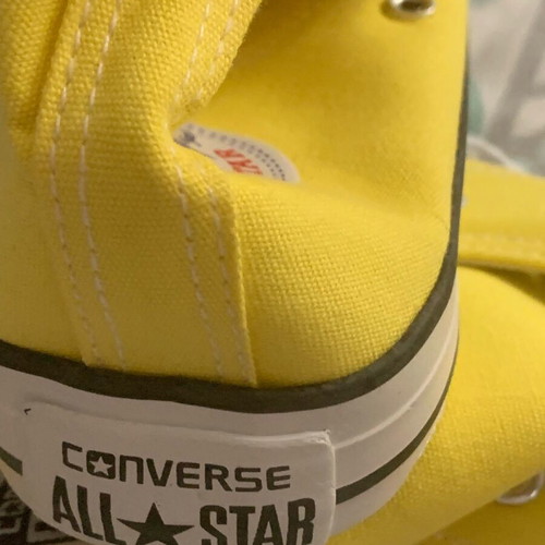 Converse All Star casual shoes new, size 41, yellow