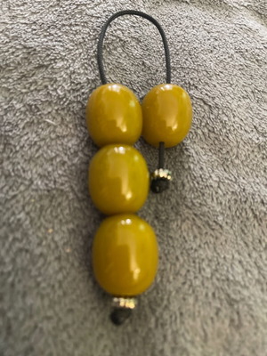 Handmade resin begleri worry beads