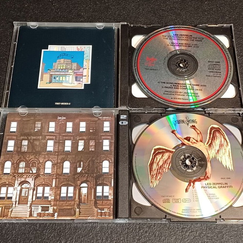 Led Zeppelin Complete Discography 12 CD, 1 Book, 3 DVD used