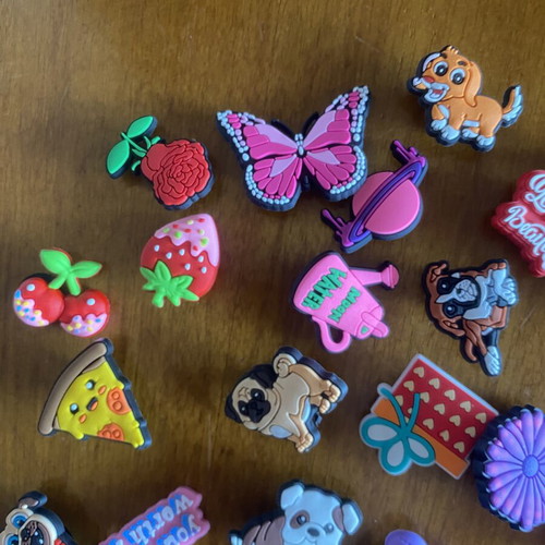 Shoe Charms New Set of 41 Colorful Decorations for Slippers