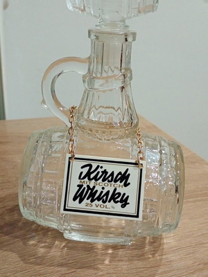 Vintage German Cherry Whisky Bottle like new from 70s