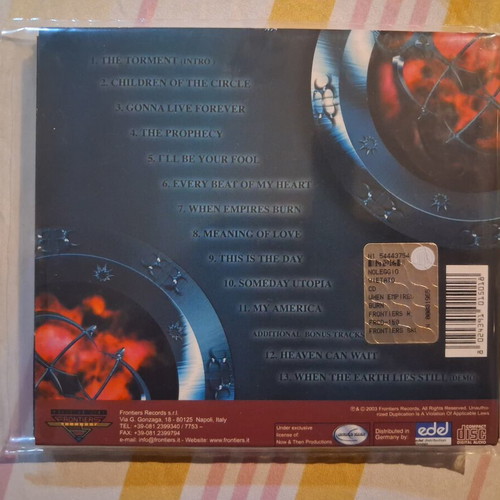 Bob Catley When Empires Burn CD digipack like new, hard rock